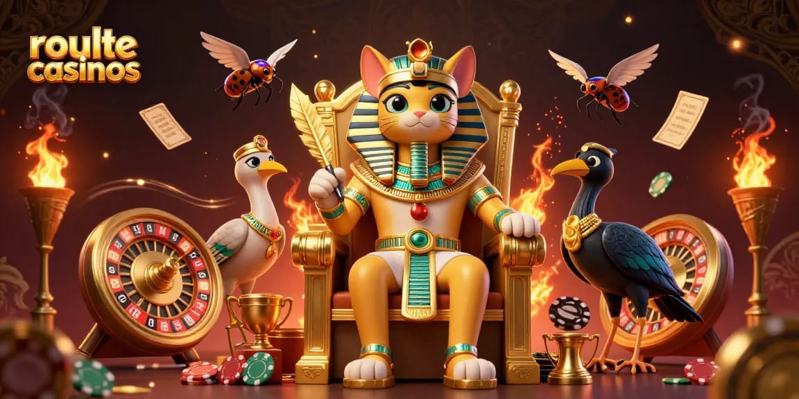 Experience the excitement in roulette casinos with vibrant characters and dynamic gaming elements.