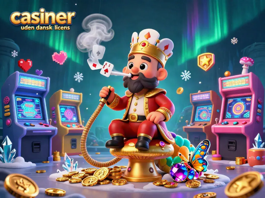 Experience exciting gaming activities at casinoer uden dansk licens with vibrant characters and game elements.