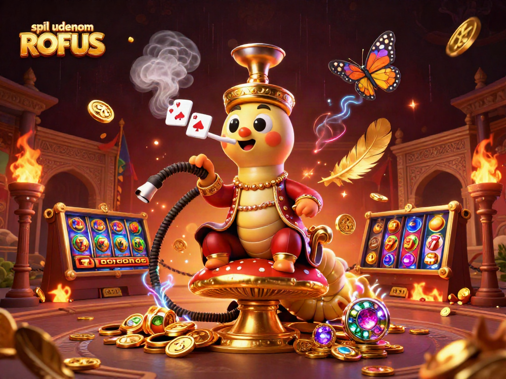 Engage in thrilling gameplay at online casinos with spil uden om ROFUS featuring vivid 3D elements.
