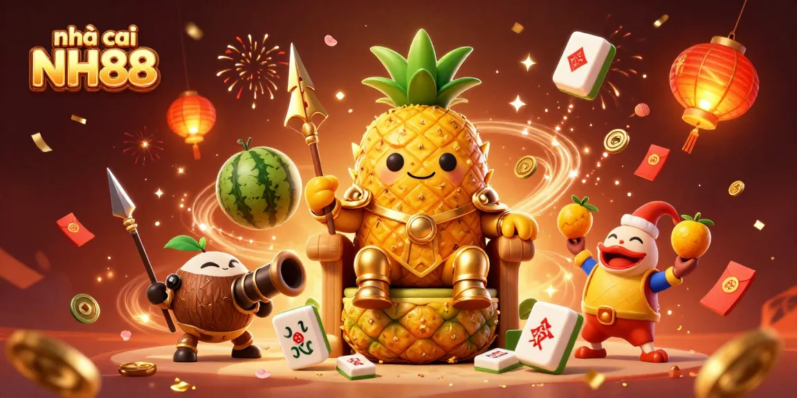 Engage with the vibrant world of nhà cái NH88, showcasing an exciting beach casino illustration.